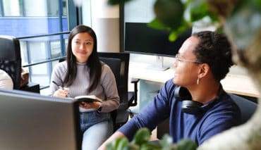 Office Women Talking